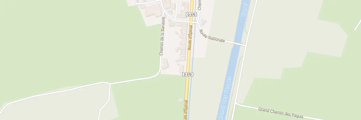 Plan du 38 Rte d’Epinal à Mangonville