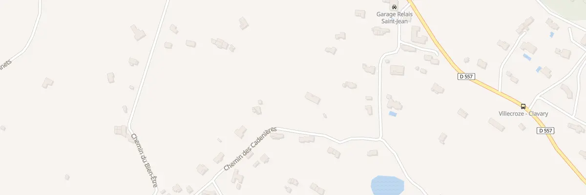 Plan du 9681 Les Cadenieres à Villecroze