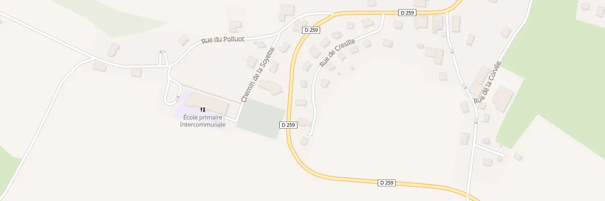 Plan du 16 Rue de Cresille à Ouhans
