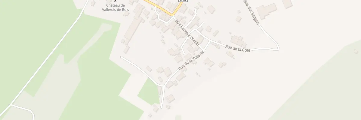 Plan du 8 Rue des Violettes à Vallerois-le-Bois