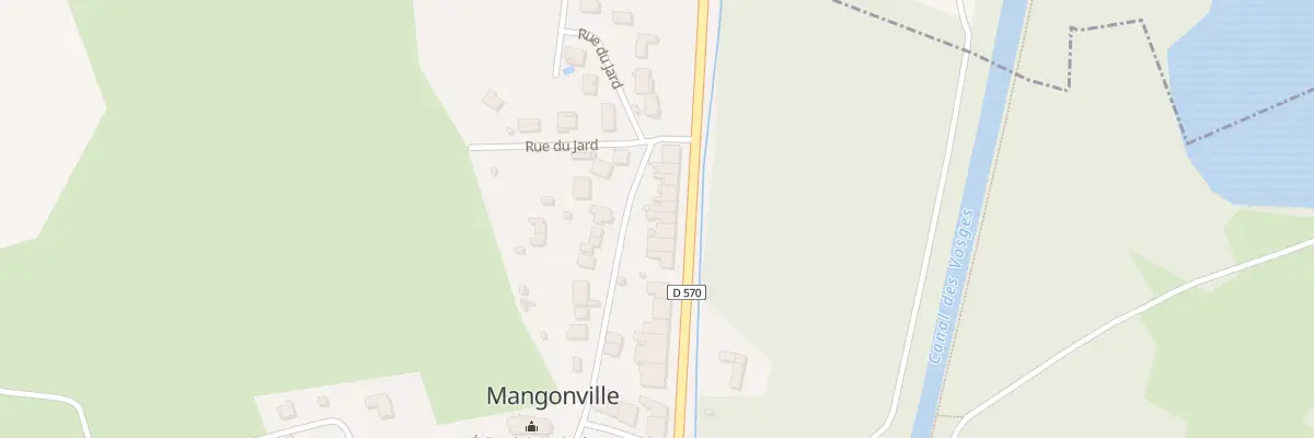 Plan du 6 Rte d’Epinal à Mangonville