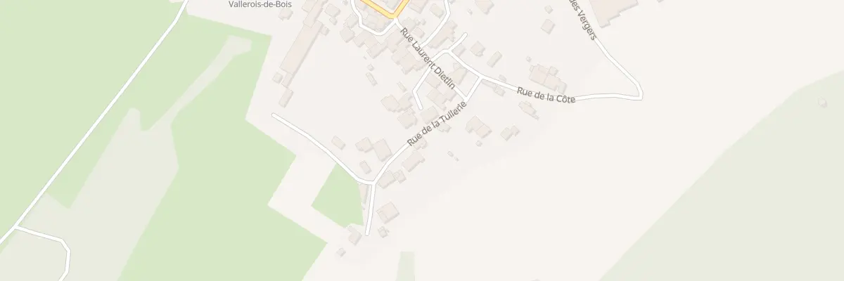 Plan du 5 Rue de la Tuilerie à Vallerois-le-Bois