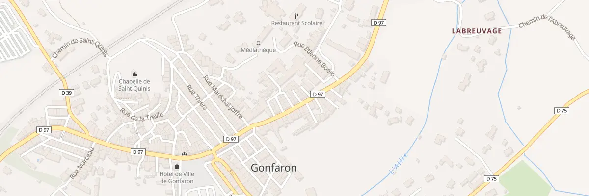 Plan du 1 Imp de l’Etoile à Gonfaron