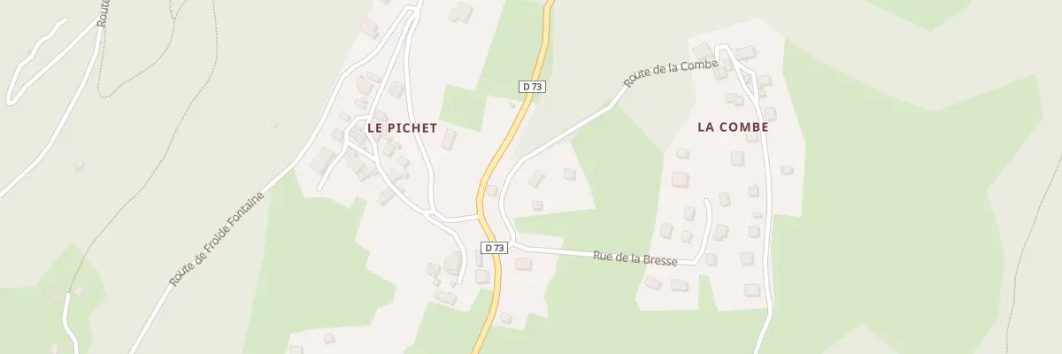 Plan du 100 Rte de la Combe à Saint-Georges-d’Hurtières