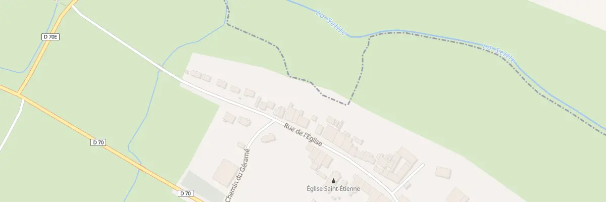 Plan du 20 Rue de l’Eglise à Arraye-et-Han