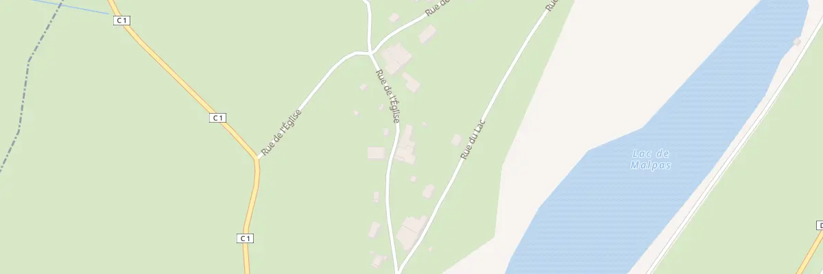 Plan du 520 Rue de l’Eglise à Malpas