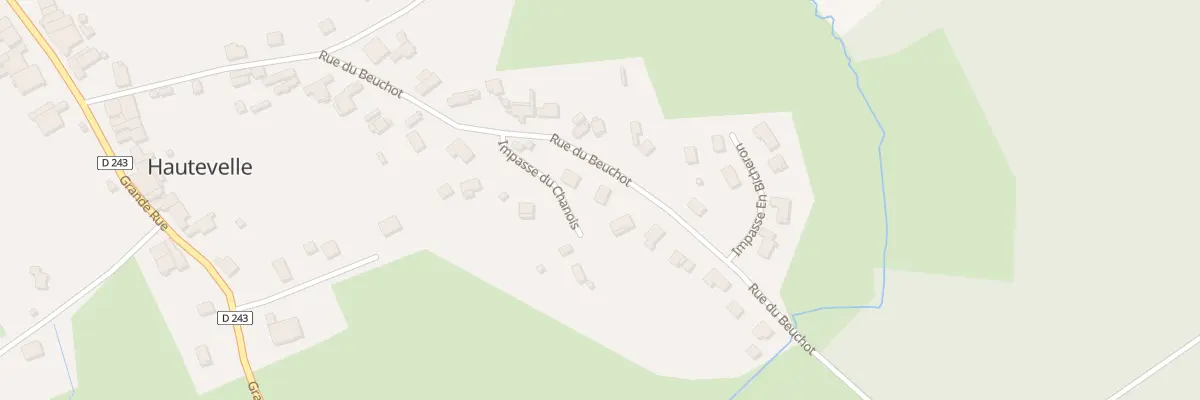 Plan du 24 Rue du Beuchot à Hautevelle