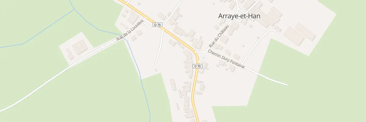 Plan du 4 Rue de Lunéville à Arraye-et-Han