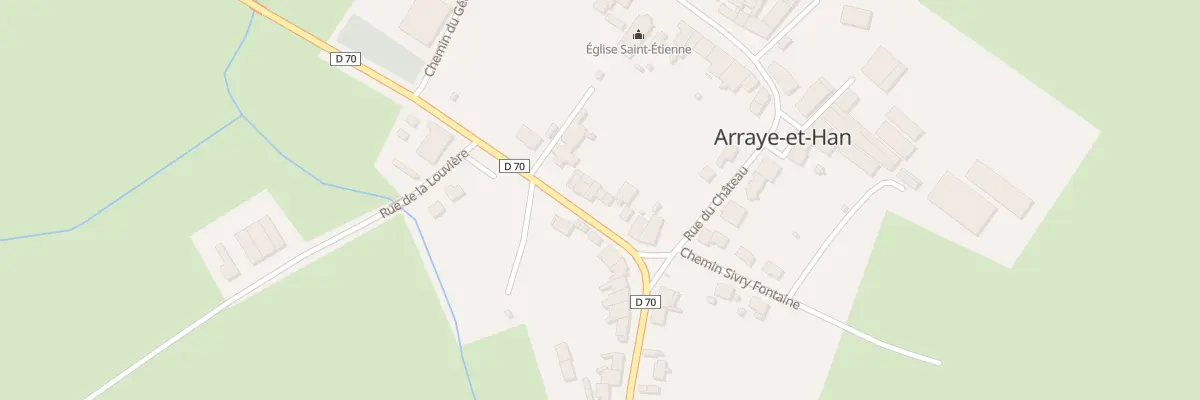 Plan du 7B Rue de Lunéville à Arraye-et-Han