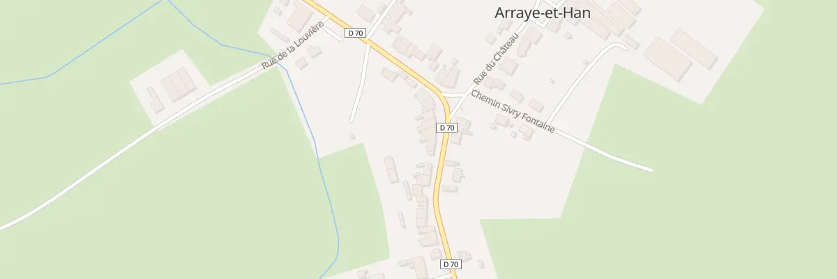 Plan du 10 Rue de Lunéville à Arraye-et-Han