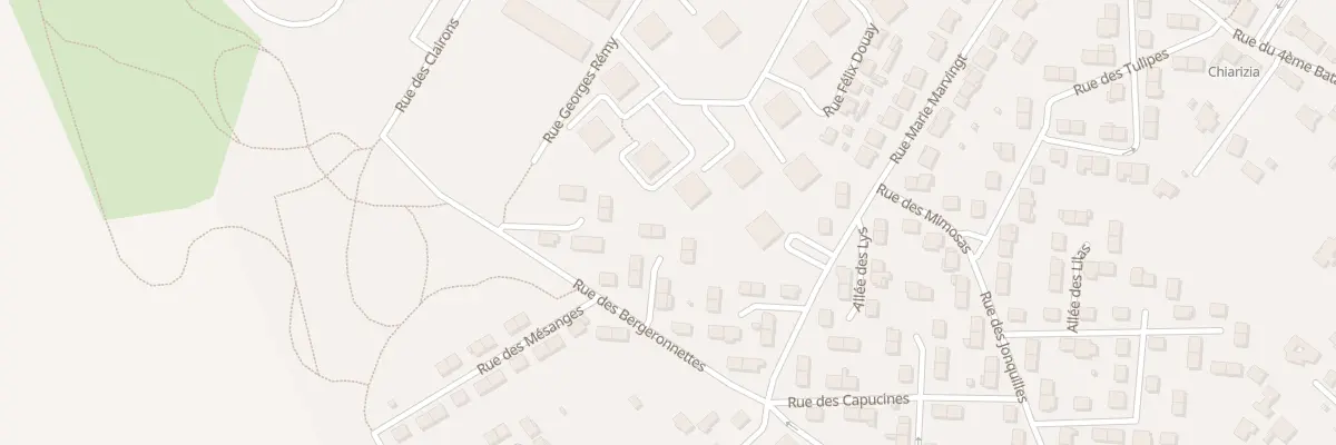 Plan du 5 All des Grives à Saint-Nicolas-de-Port