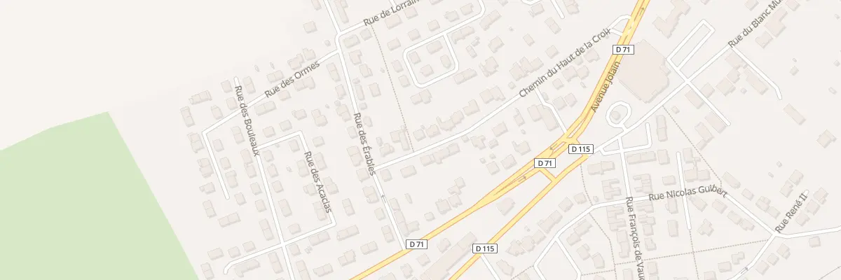 Plan du 26 Rue du Haut de la Croix à Saint-Nicolas-de-Port