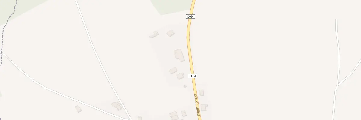 Plan du 37 Rue de Bains à Fleurey-lès-Saint-Loup