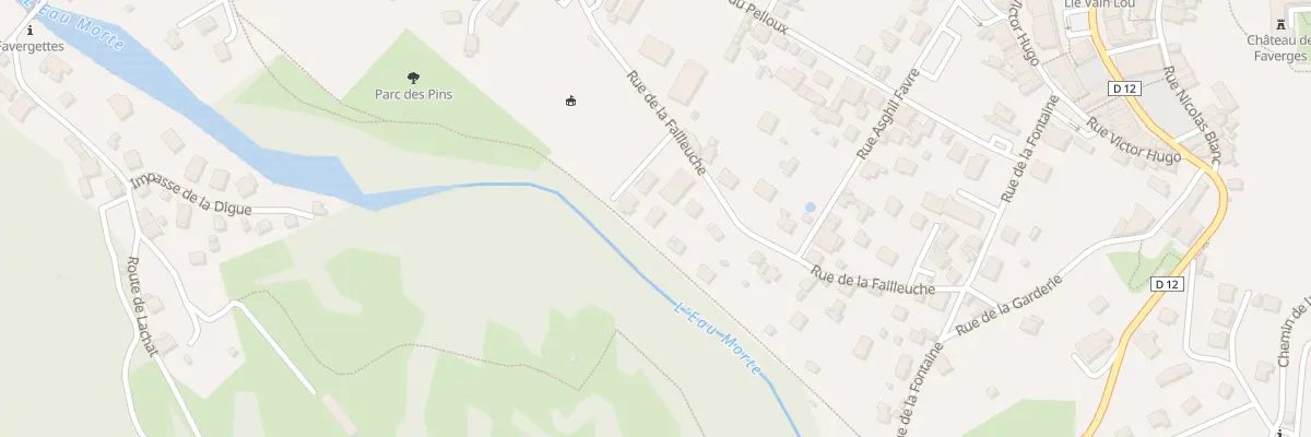 Plan du 247 Rue de la Failleuche à Faverges-Seythenex