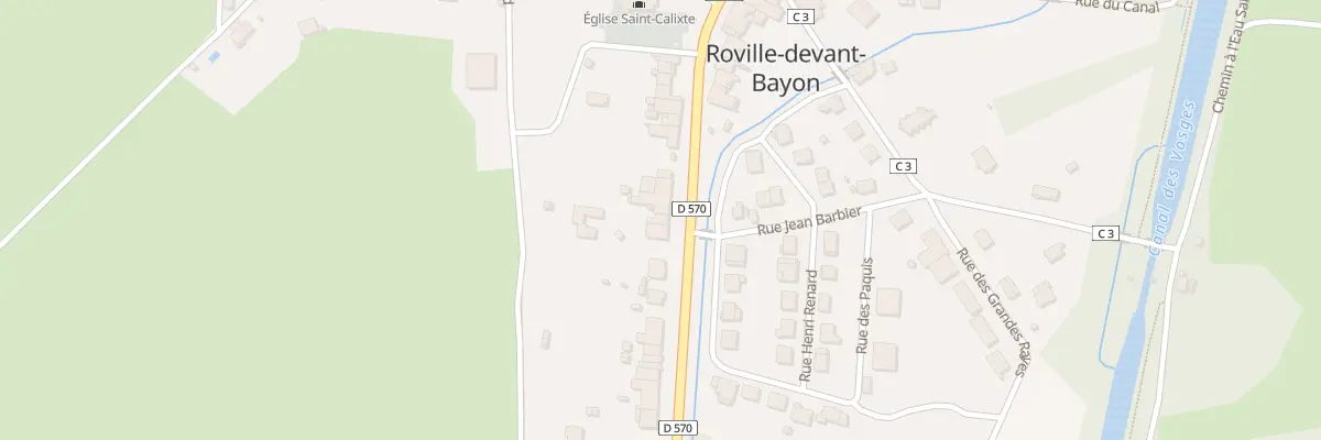 Plan du 12B Av du Général Leclerc à Roville-devant-Bayon