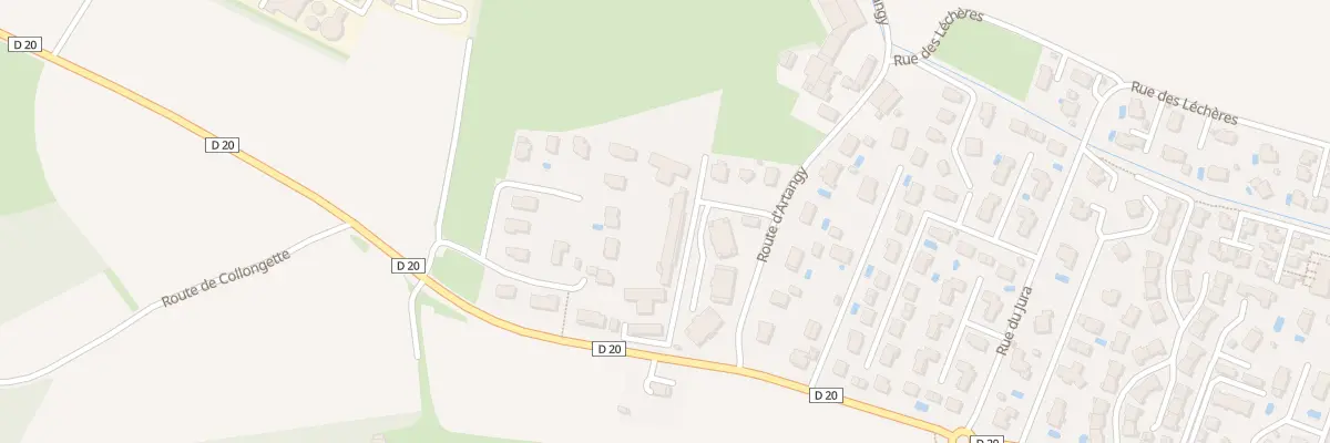 Plan du 21 Rte d’Artangy à Douvaine