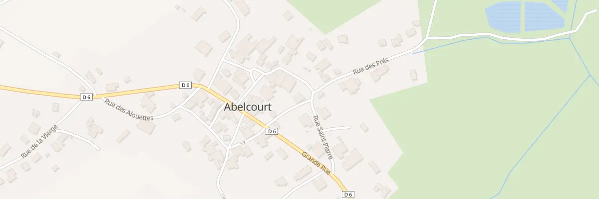 Plan du 3 Rue des Cannes à Abelcourt