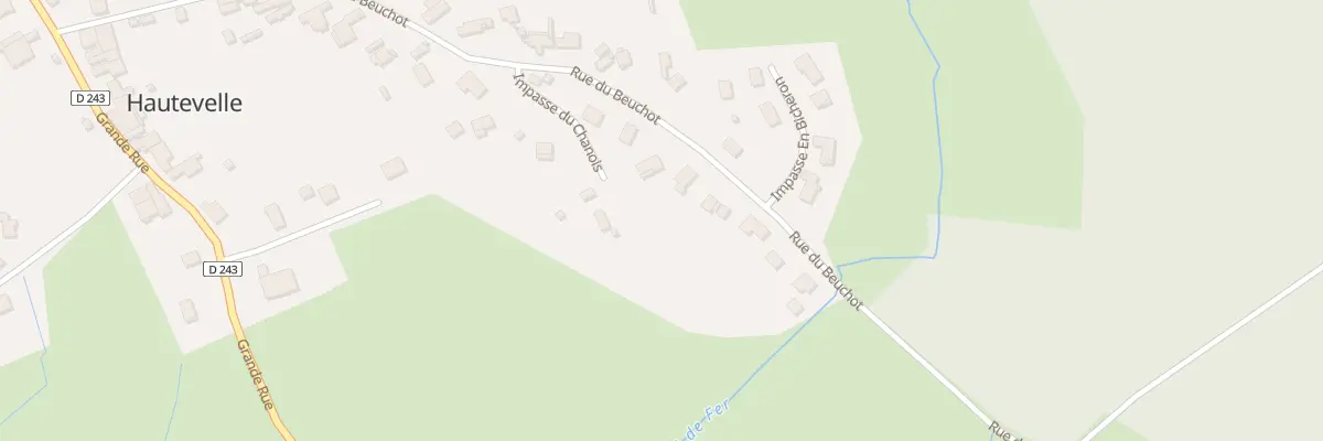 Plan du 28 Rue du Beuchot à Hautevelle