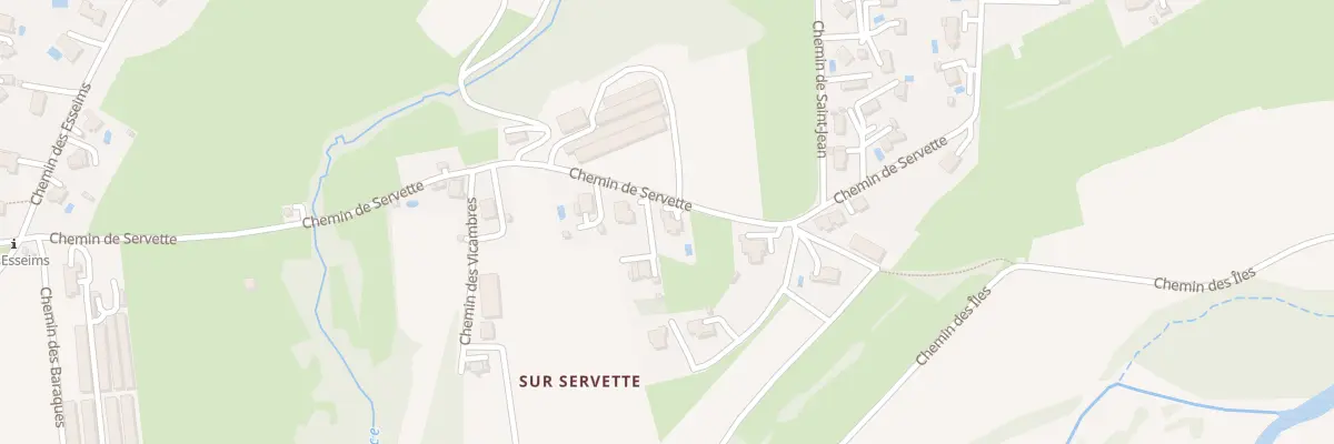 Plan du 425 Che de Servette à Cranves-Sales