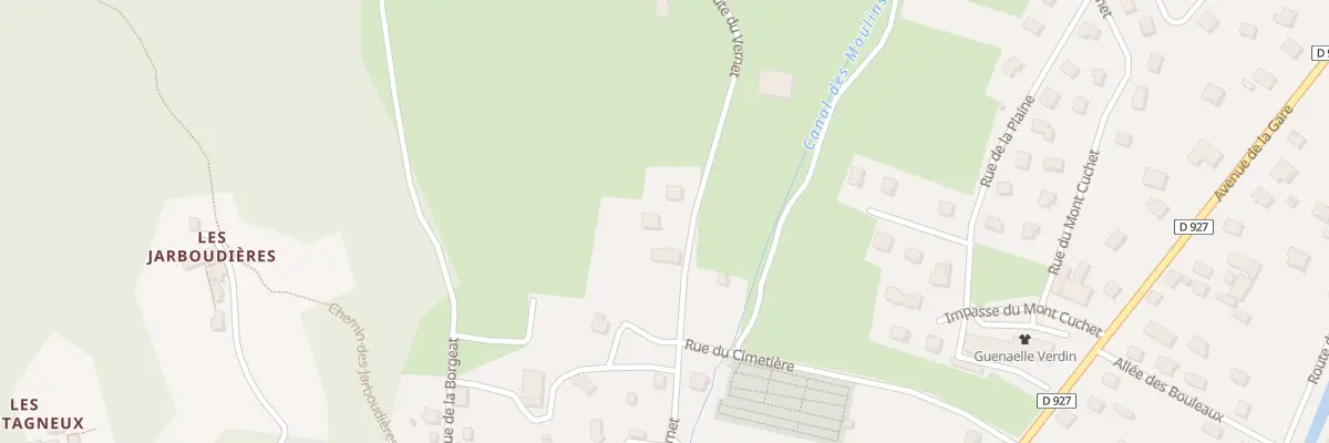 Plan du 5204 Le Besset à Saint-Étienne-de-Cuines
