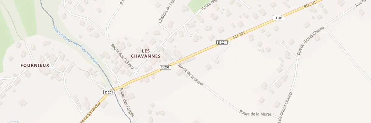Plan du 1639 D Rd 201 à Saint-Vital