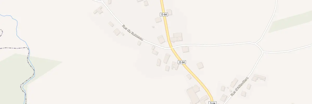 Plan du 4 Rue du Ruisseau à Fleurey-lès-Saint-Loup