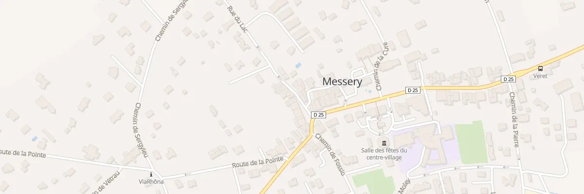 Plan du 7 Rue du lac à Messery