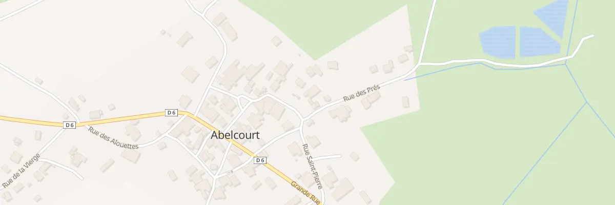 Plan du 5 Pl des Cannes à Abelcourt