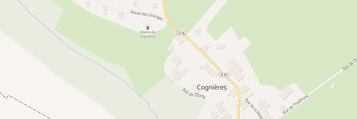 Plan du 2 Rue de l’Etang à Cognières