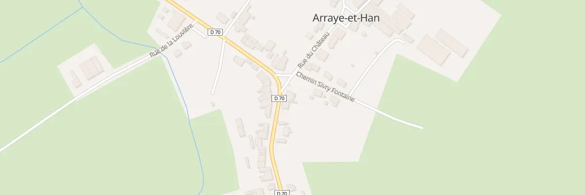 Plan du 13 Rue de Lunéville à Arraye-et-Han
