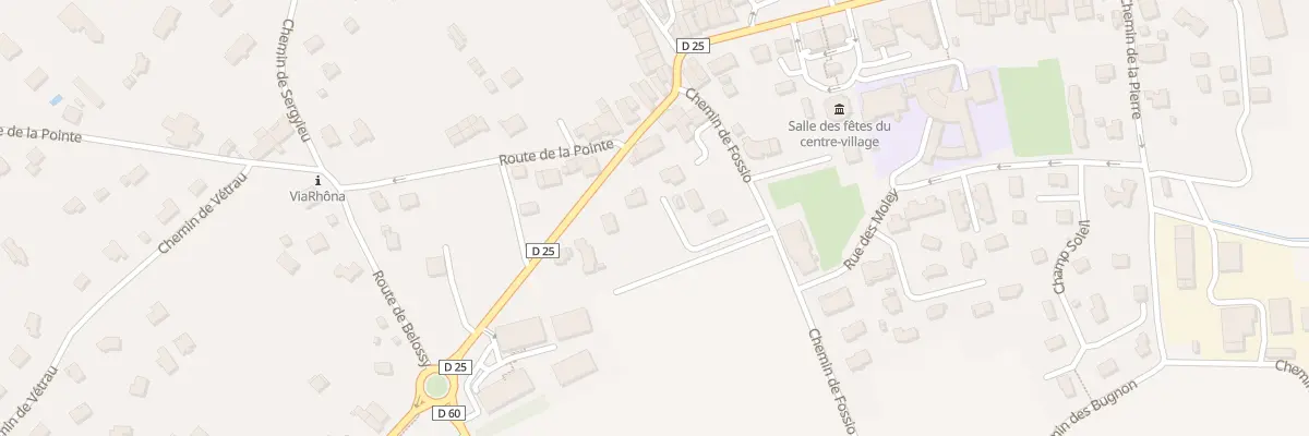 Plan du 5 Rte des Repingons à Messery