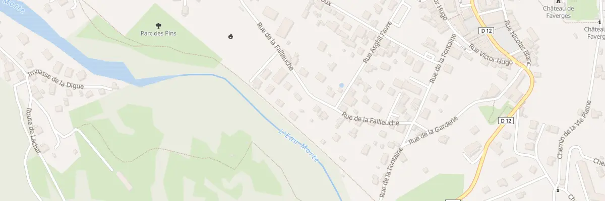 Plan du 207 Rue de la Failleuche à Faverges-Seythenex
