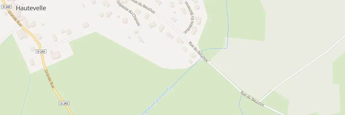 Plan du 34 Rue du Beuchot à Hautevelle