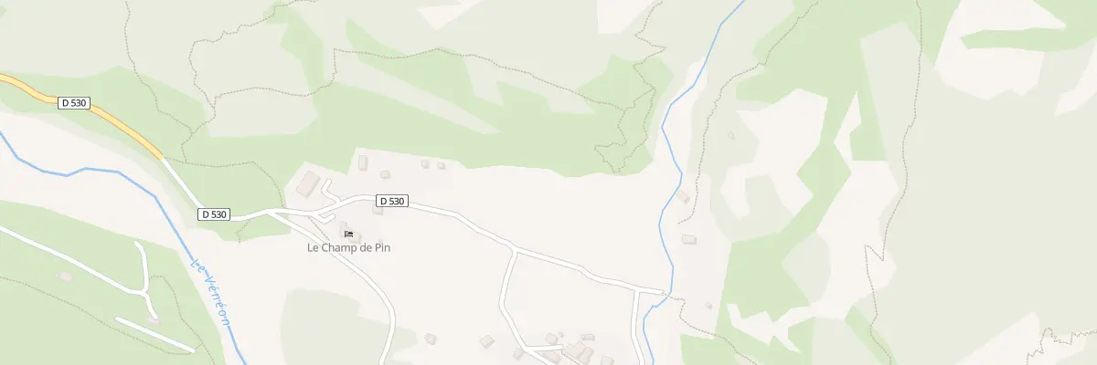 Plan du 5136 Les Gorges et Bialieres à Saint-Christophe-en-Oisans