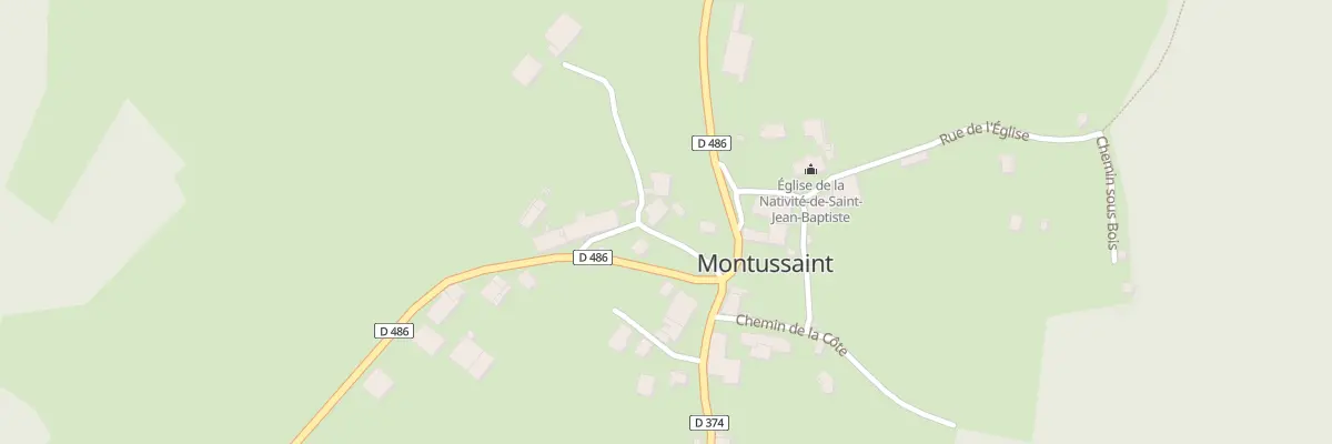 Plan du 5010 Au Village à Montussaint