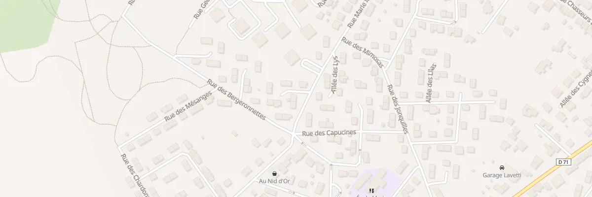 Plan du 14 Rue des Mimosas à Saint-Nicolas-de-Port