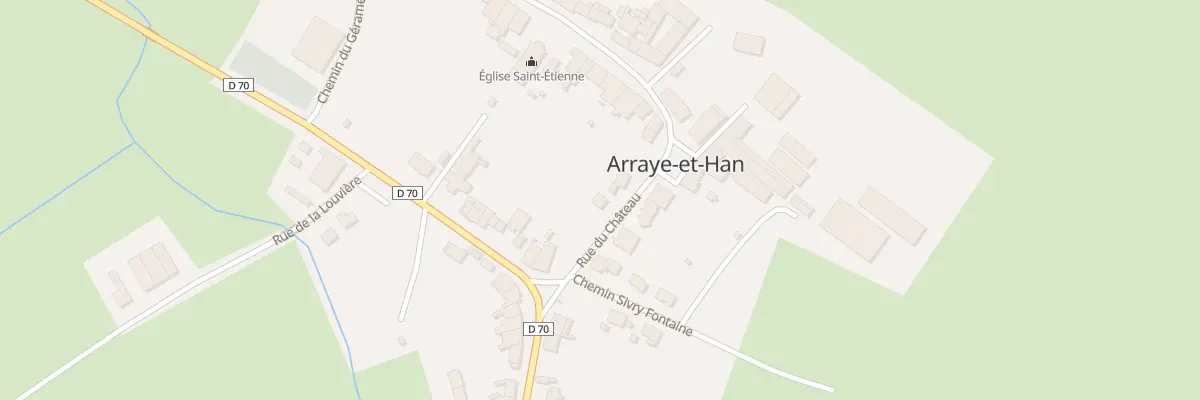 Plan du 5 Rue du Château à Arraye-et-Han