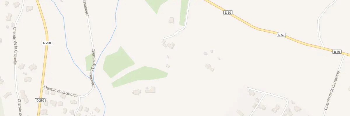 Plan du 9009 La Gassiere à Saint-Antonin-du-Var