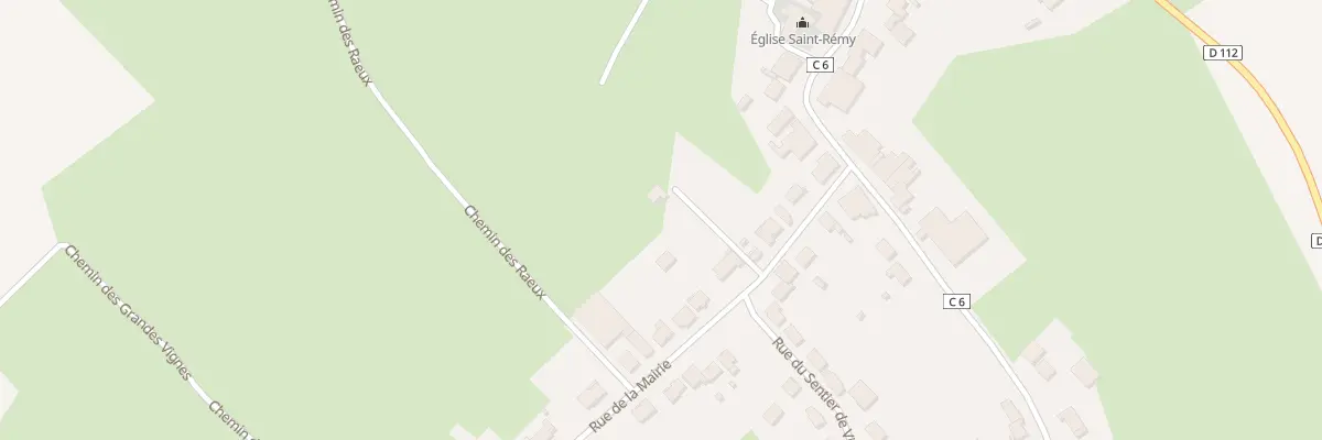 Plan du 14 Rue de la Mairie à Ferrières