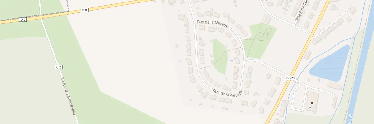Plan du 14 Rue de la Navette à Roville-devant-Bayon