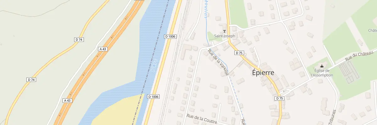 Plan du 50 Rue des Allobroges à Épierre