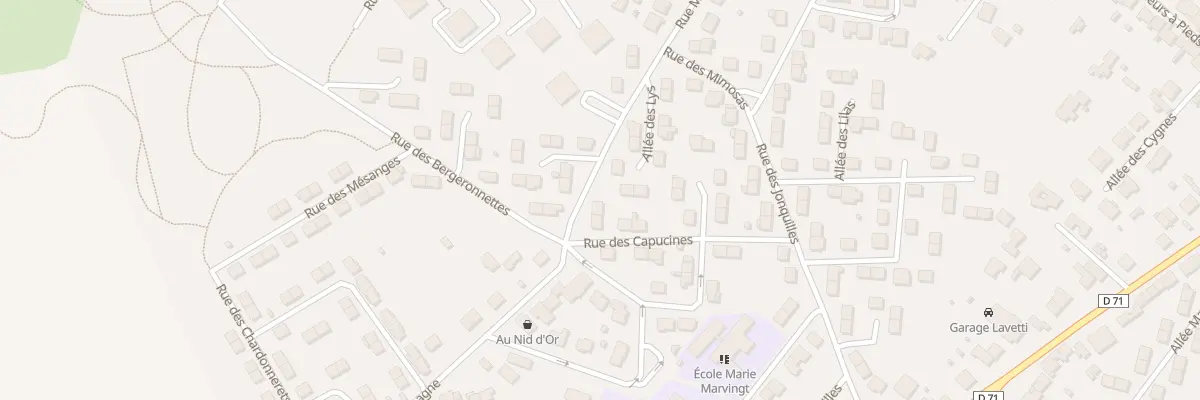 Plan du 5 Rue des Mimosas à Saint-Nicolas-de-Port
