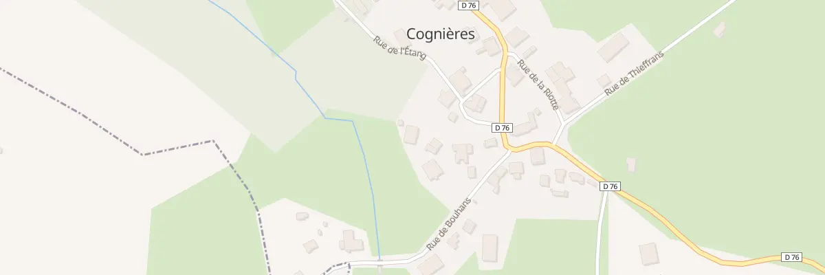 Plan du 6 Rue de la Fontaine à Cognières