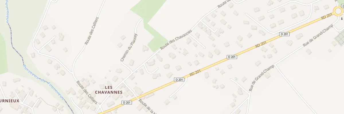 Plan du 635 Rte des Chavannes à Saint-Vital