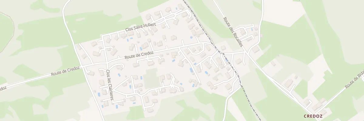 Plan du 1164 Rte de Credoz à Pers-Jussy