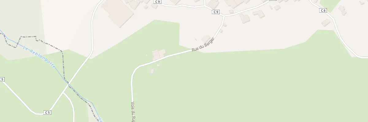 Plan du 3B Rue du Berger à Dommartin-aux-Bois