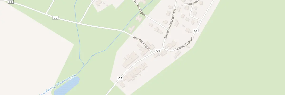 Plan du 12 Rue du Château à Ferrières