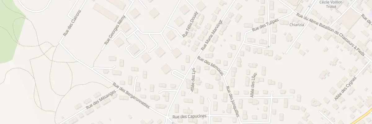 Plan du 10 Rue des Mimosas à Saint-Nicolas-de-Port