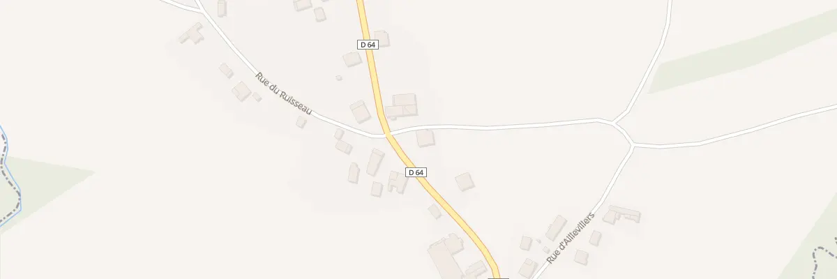 Plan du 28 Rue de Bains à Fleurey-lès-Saint-Loup