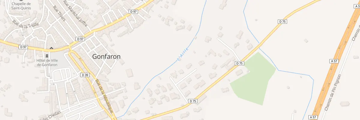 Plan du 5894 Prat Gavarry à Gonfaron